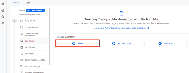 Create A New Data Stream